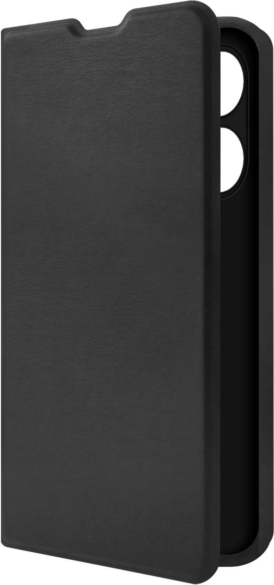 KRUTOFF Magnet Book для Xiaomi Redmi 13/POCO M6 (черный)