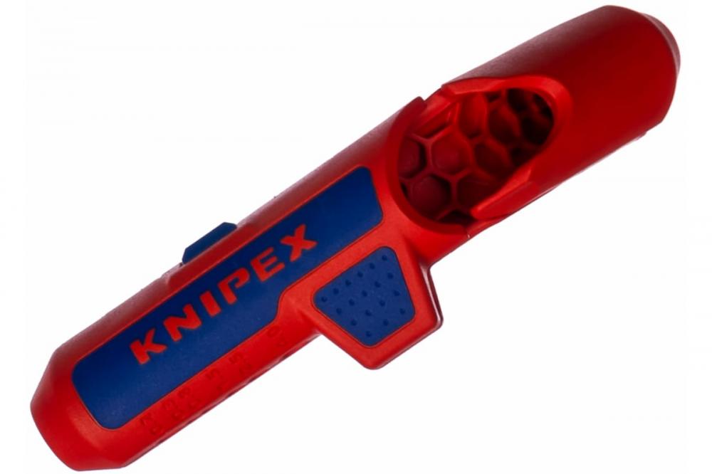Инструмент для снятия изоляции Knipex KN-169501SB (красный)