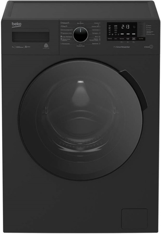 Beko WSPE7612A (антрацит)