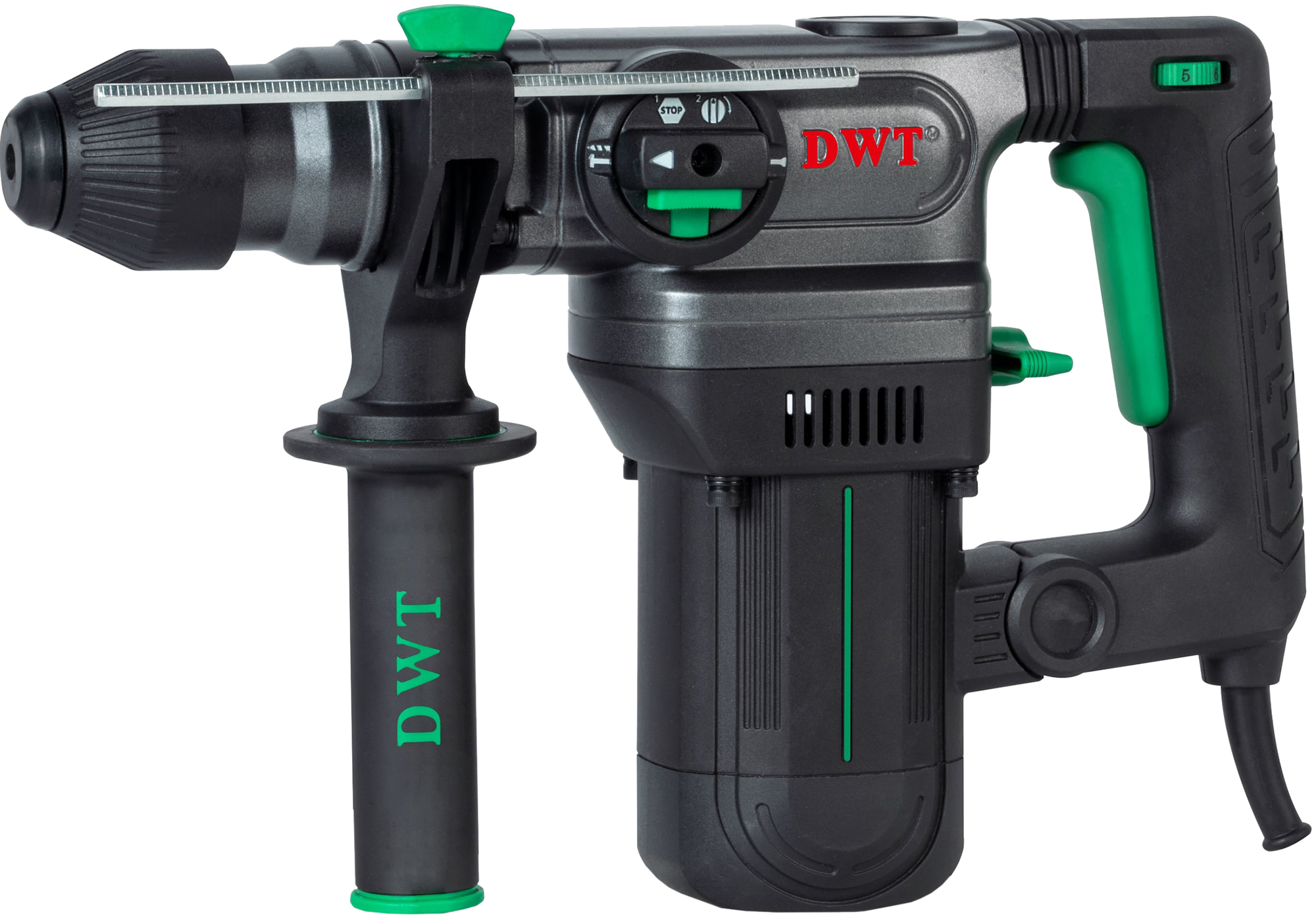 Перфоратор DWT BHP15-32 V BMC (черно-зеленый)