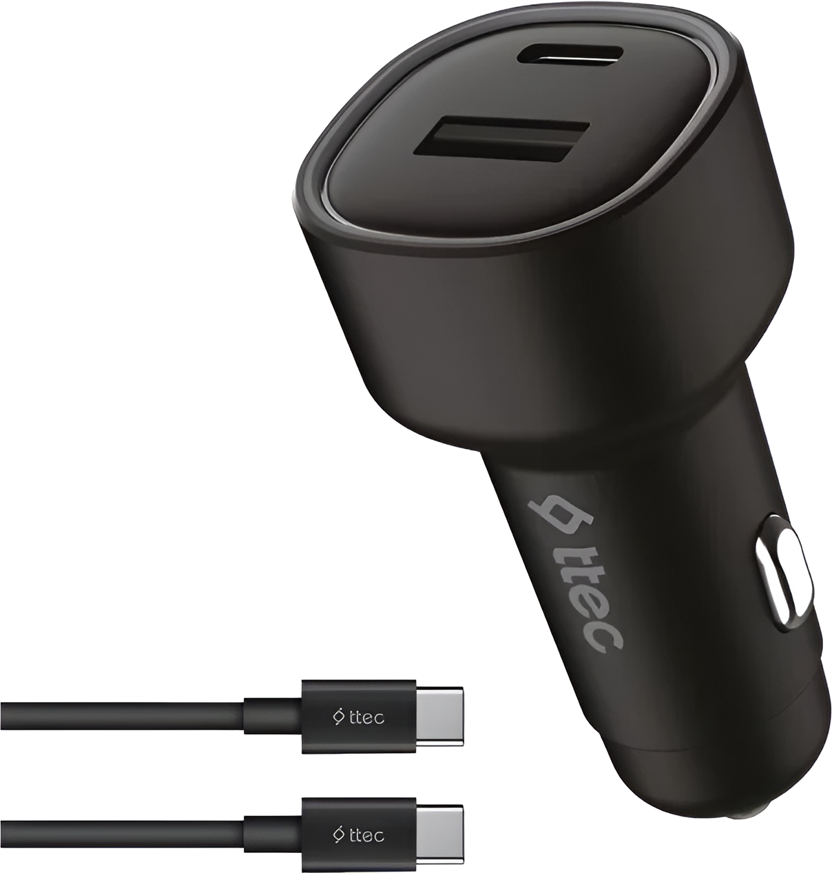 TTEC SmartCharger Duo PD Black (черный)