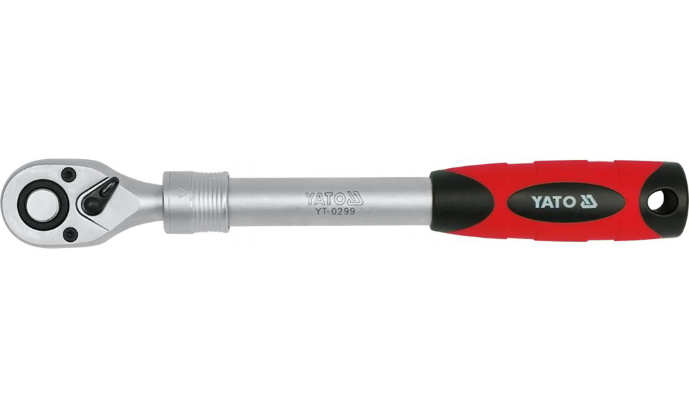 Трещотка Yato 1/2" YT-0299 (черно-красный)