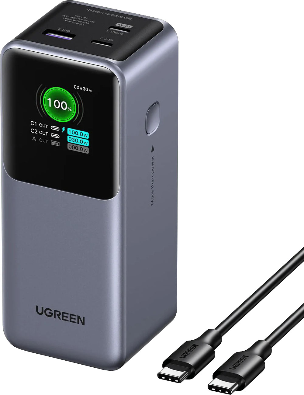 Ugreen PB721 (серый)