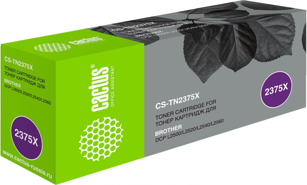 Картридж Cactus CS-TN2375X (черный)