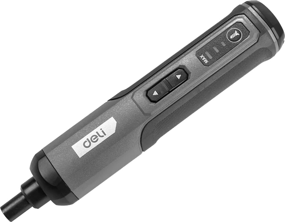 Аккумуляторная отвертка DELI DC160 (серый)