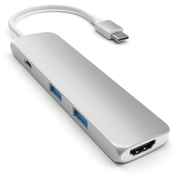 Satechi Multi-Port Adapter (серебристый)