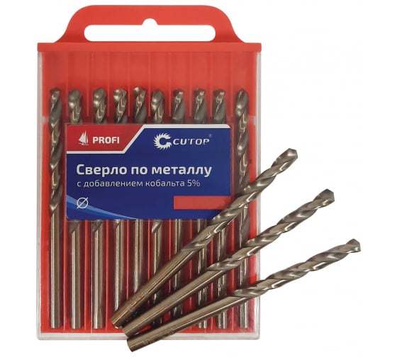 Сверло CUTOP с кобальтом 3.2х36х65 мм 48-32-10