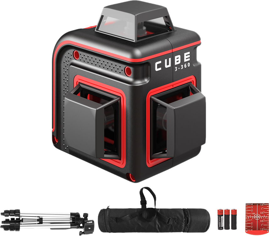 ADA Cube 3-360 Professional Edition (черно-красный)