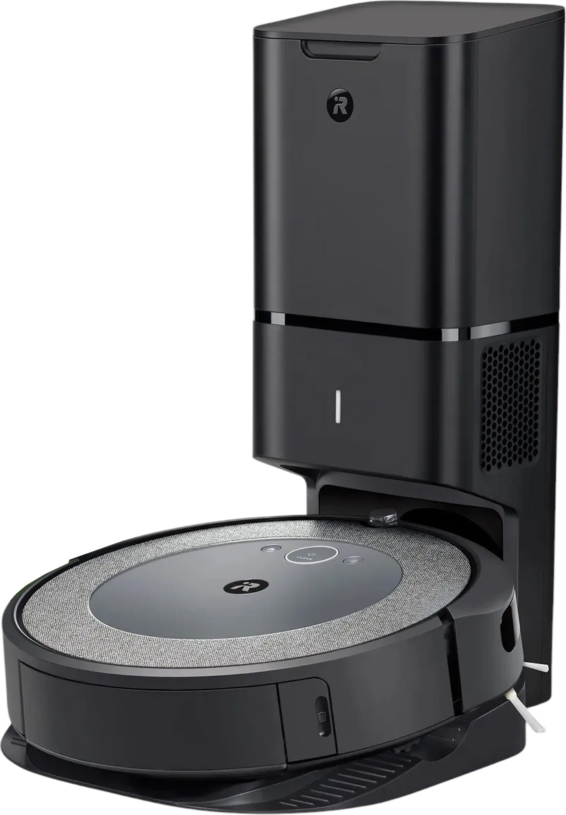 Робот-пылесос iRobot Roomba i3+ (черно-серый)