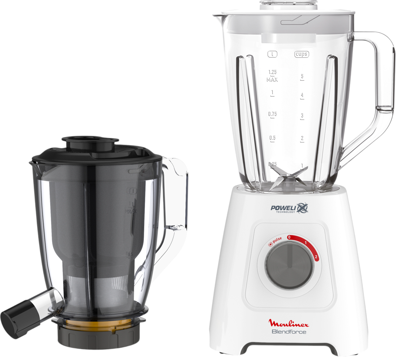 Moulinex Blendforce 2 LM42Q110 (бело-серый)