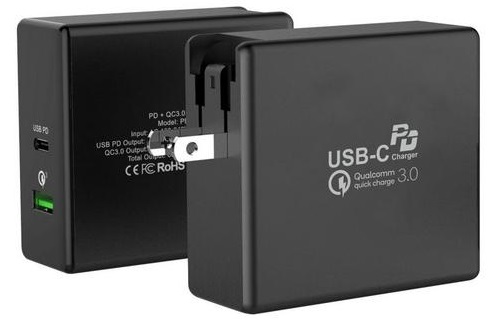 ACD 2xUSB 1PD+1QC ACD-P602W-V1B (черный)