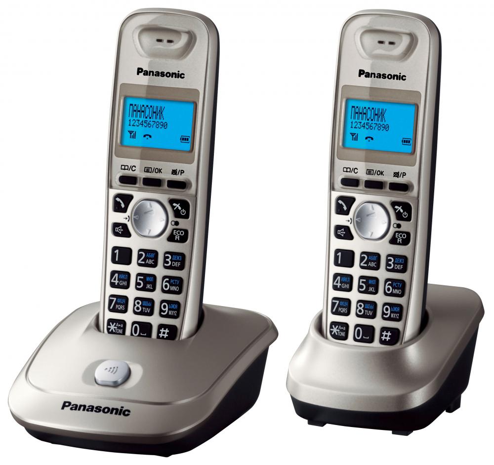 Panasonic KX-TG2512 (платиновый)