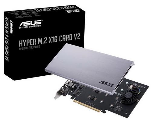 ASUS HYPER M.2 X16 CARD V2 (серебристый)