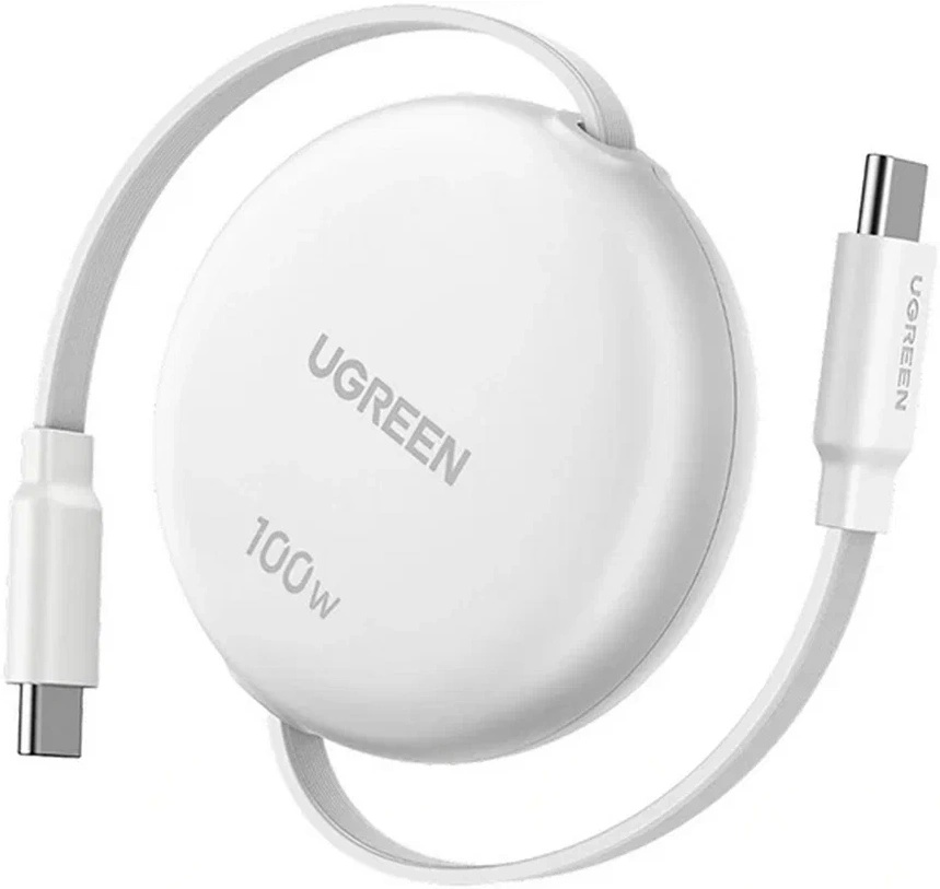 Ugreen L531 USB-С to USB-C 1м (белый)