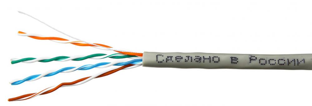 Кабель SkyNet CSP-UTP-4-CU/100 (серый)