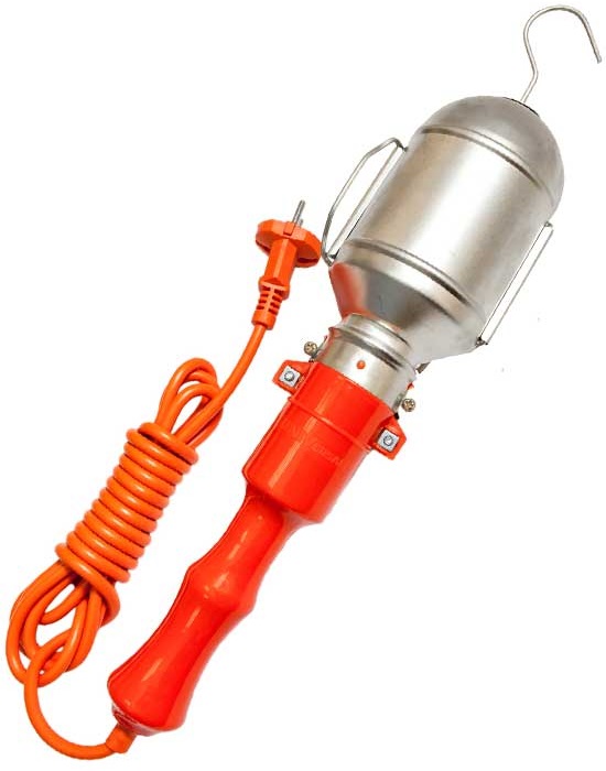 Светильник переноска UNIVersal 966U-0112 (серо-оранжевый)
