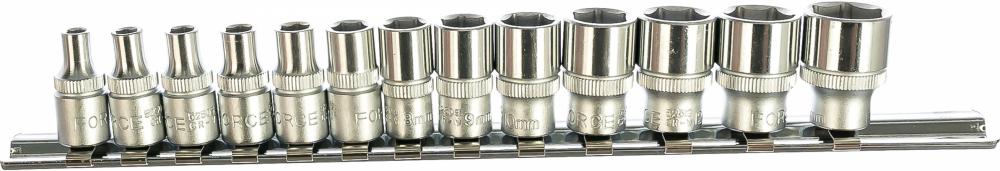 Набор головок FORCE 2133-5 (серебристый)