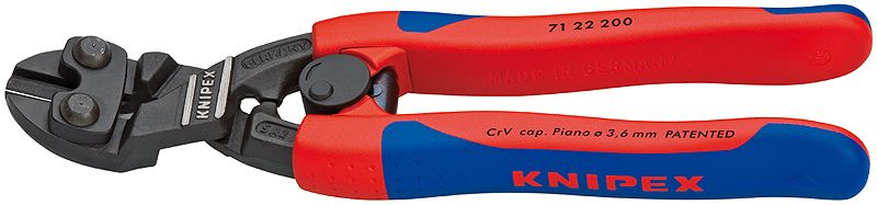 Болторез Knipex KN-7122200 (красный)