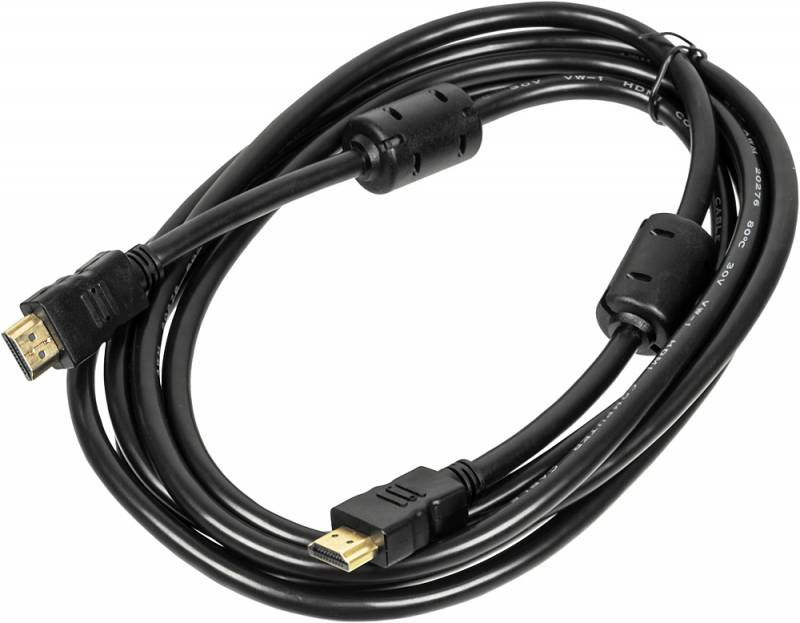 Кабель Ningbo HDMI (m) - HDMI (m) 3м (черный)