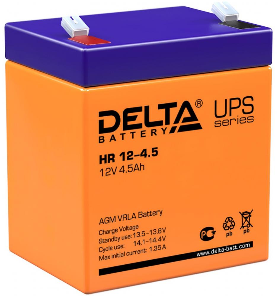 Аккумуляторная батарея Delta HR 12-4.5 (сине-оранжевый)