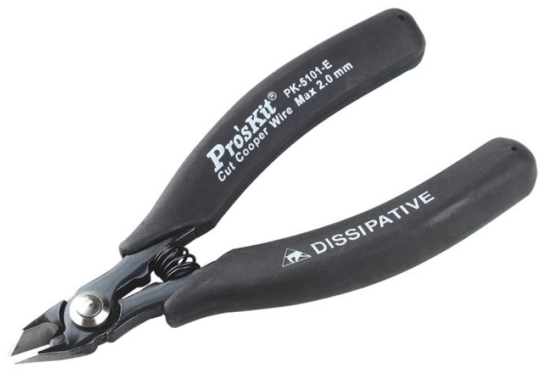 Кусачки диагональные ProsKit 1PK-5101-E 00087111 (черный)