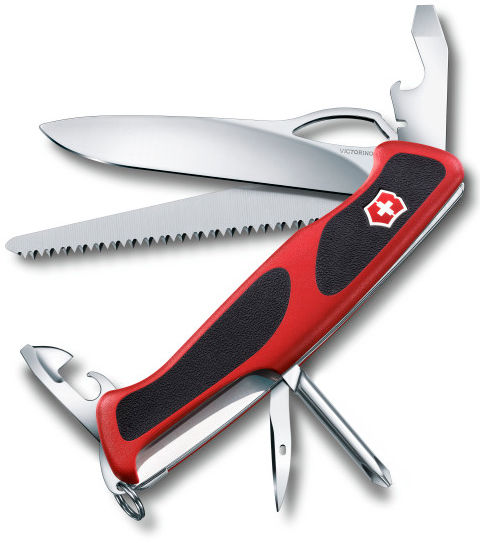 Victorinox RangerGrip 78 (черно-красный)