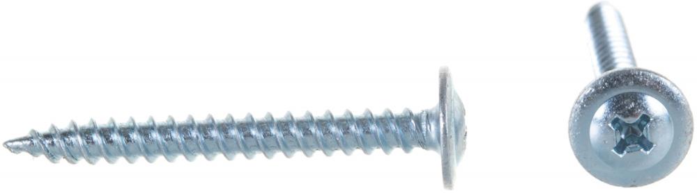Саморез Steelfix с пресс-шайбой острый А-00206 (серебристый)