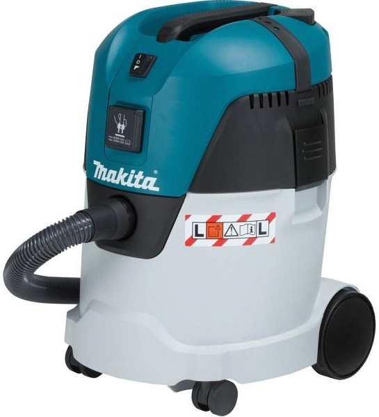 Строительный пылесос Makita VC2512L (серый)