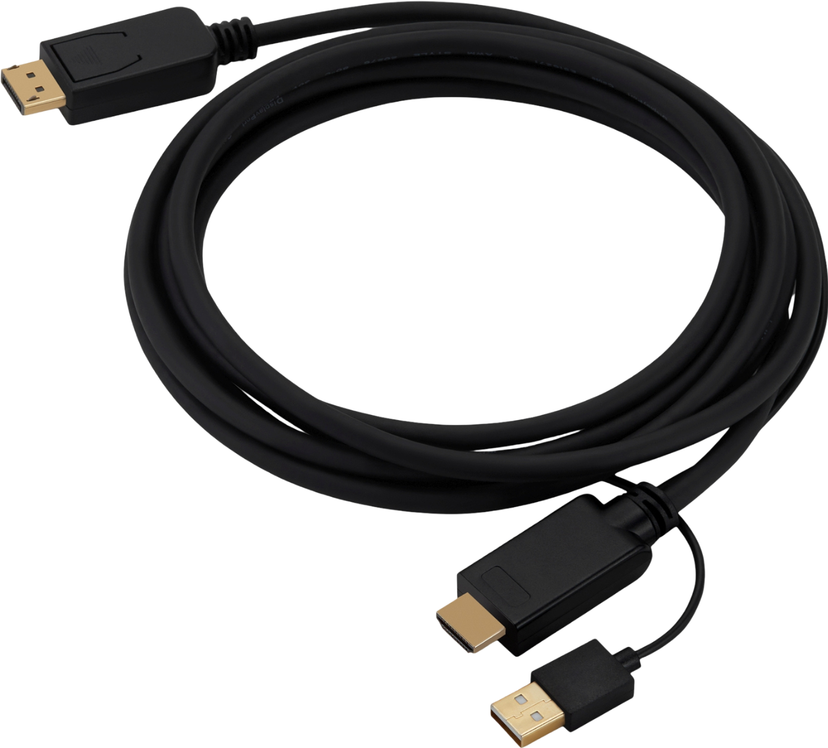 Buro HDMI-DP-3M (черный)