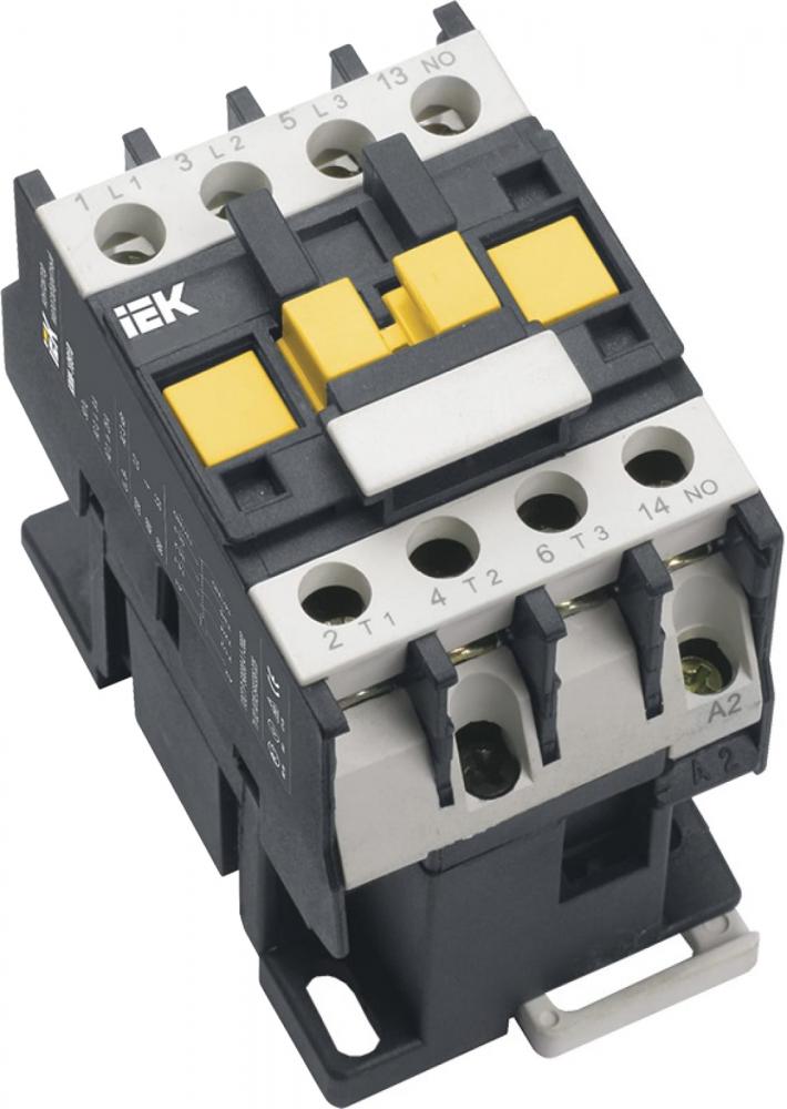 IEK КМИ-11810 18А 400В/АС3 1НО (черно-серый)
