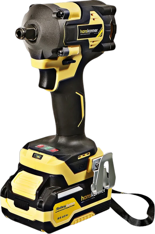Ударный гайковерт Hanskonner HCD20420BLC (желто-черный)