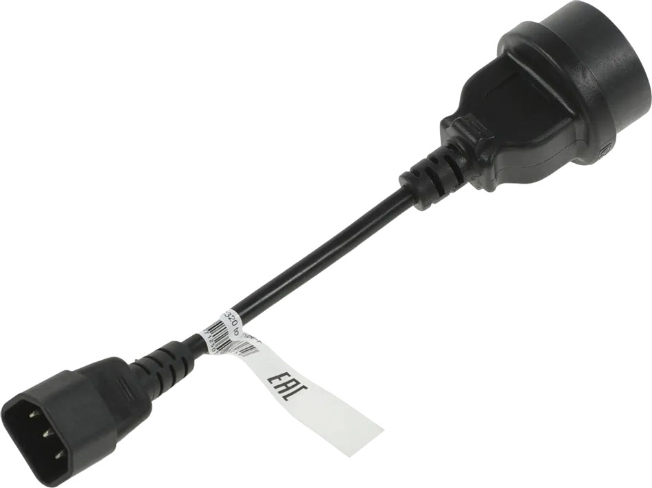 Кабель питания Powercom SCUT (черный)