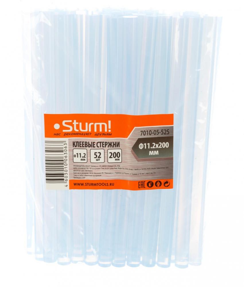 Стержни клеевые Sturm! 7010-05-52S