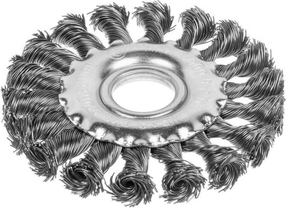 Щетка проволочная vertextools 12100-150 (серебристый)