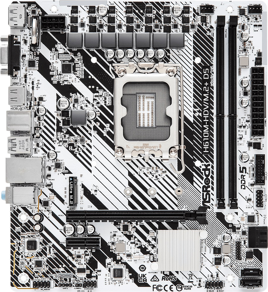 AsRock H610M-HDV/M.2+ D5