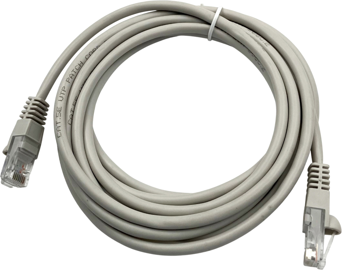 Buro UTP 4 пары cat.5E CCA molded RJ-45 (m)-RJ-45 (m) 3 м (серый)