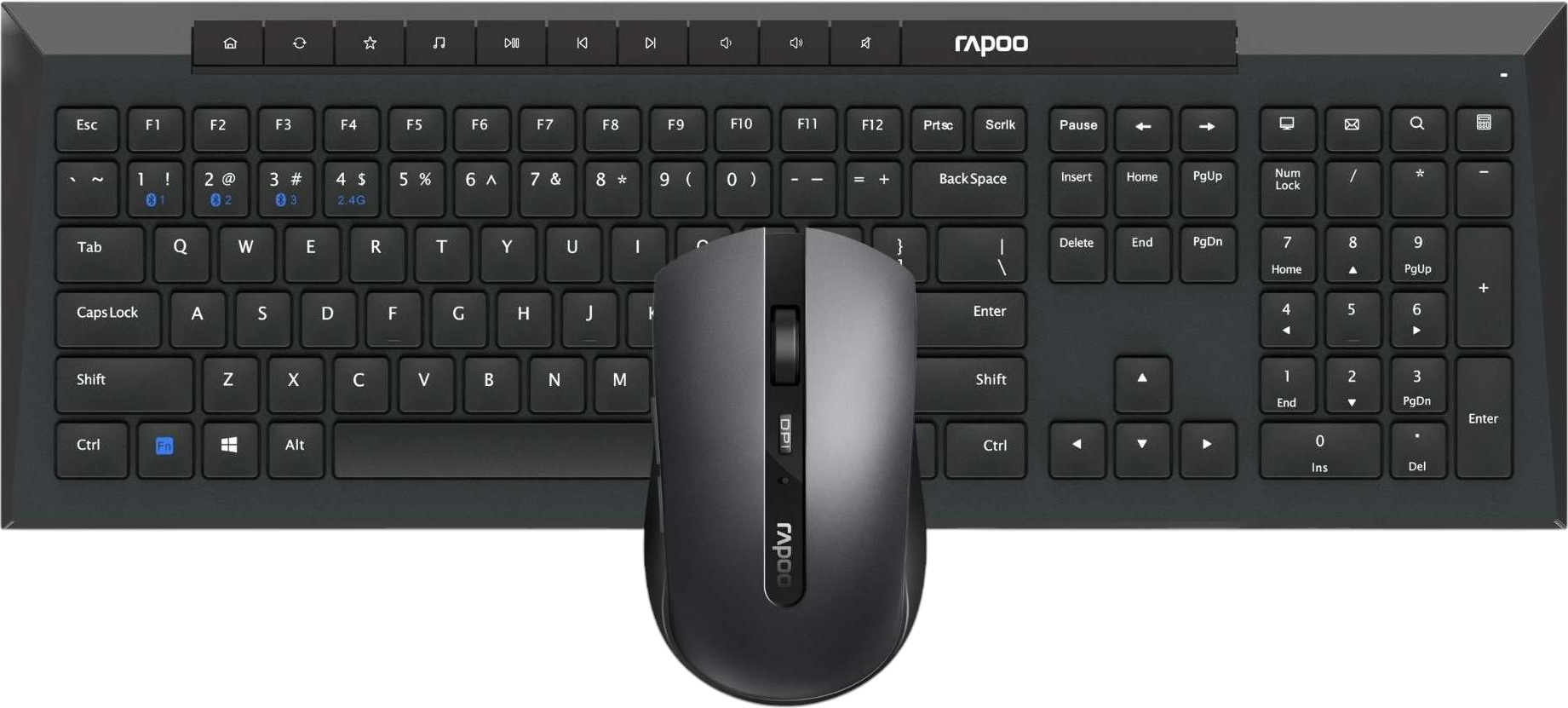 Rapoo 8210M (черный)