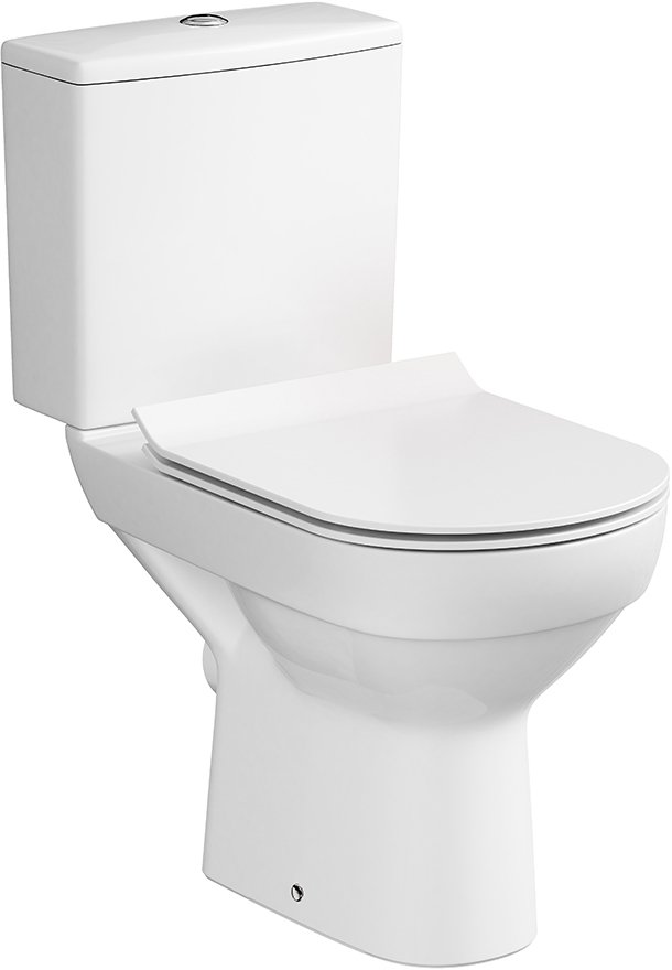 Унитаз-компакт Cersanit CITY Clean On 011 3/5 DPL EO slim (белый)