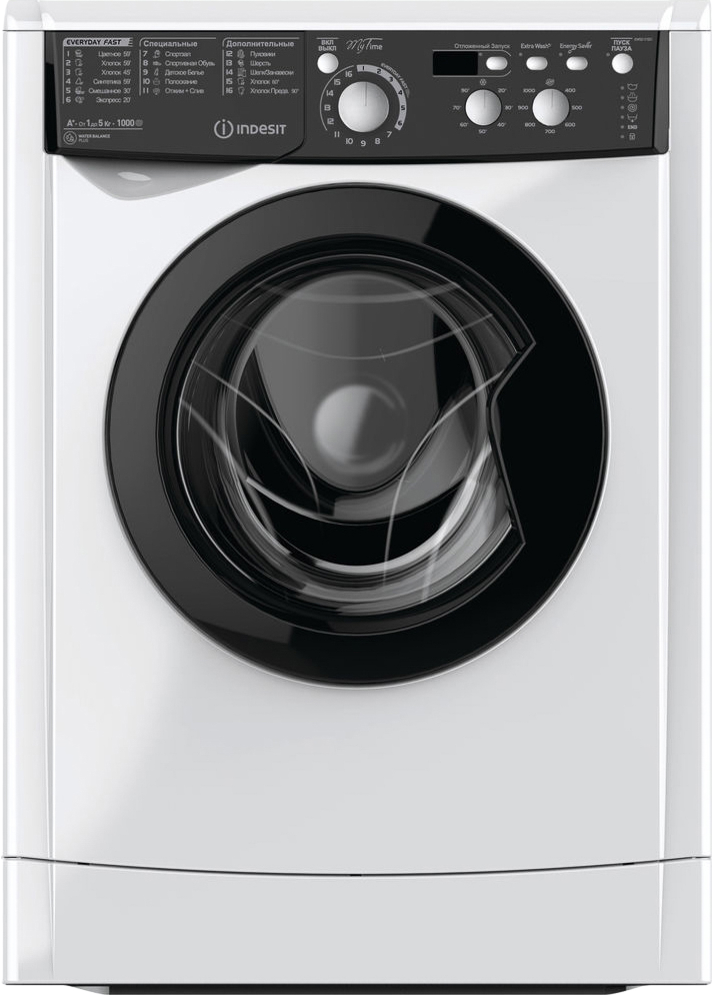 Indesit EWUD 4105 BK CIS (белый)