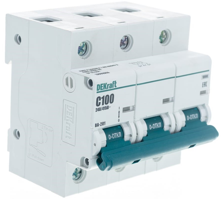 Выключатель автоматический Schneider Electric ВА-201 13009DEK (белый)