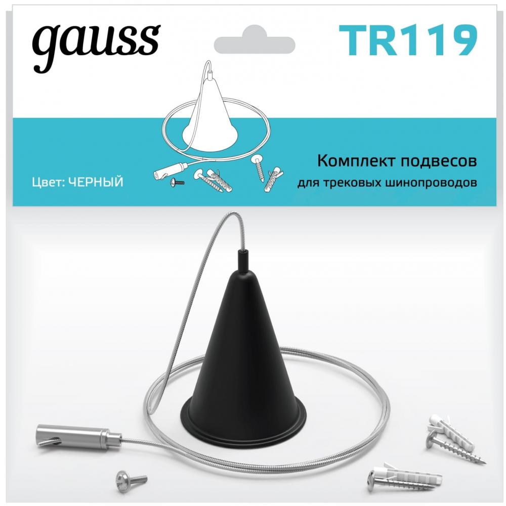 Gauss 1шт, 1/50 TR119 (черный)