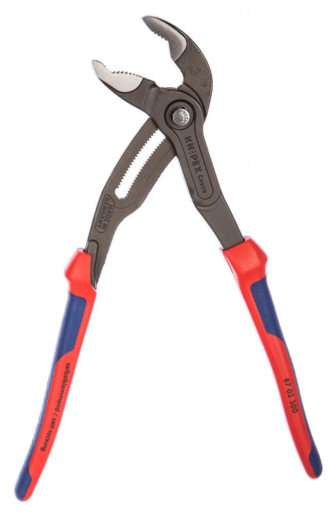 Клещи переставные Knipex Кобра KN-8702300 (красный)