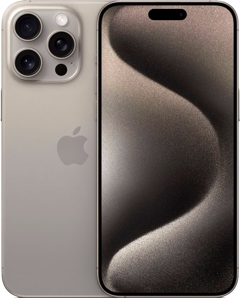 Apple iPhone 15 Pro Max 256 Гб eSIM + SIM (натуральный титан)