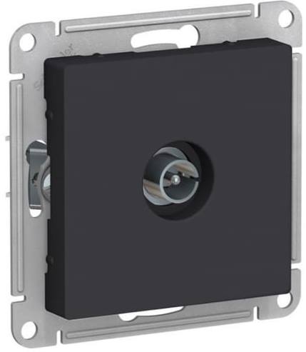 Розетка телевизионная Schneider Electric Atlas design ATN001093 (карбон)