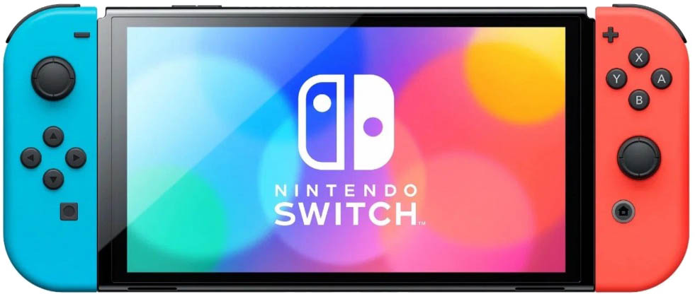 Nintendo Switch OLED 64 Гб (синий)
