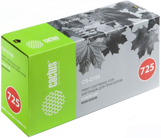 Cactus CS-C725 для Canon LBP 6000/6020/6030/MF3010 (черный)