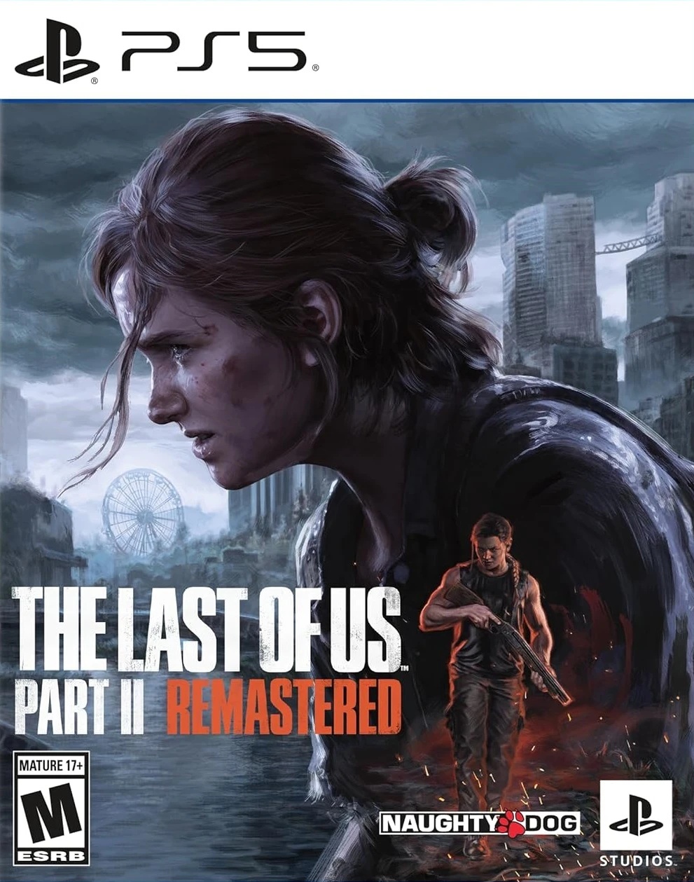 Sony The Last of Us Part II Remastered (Русская версия) (PS5) (черный)