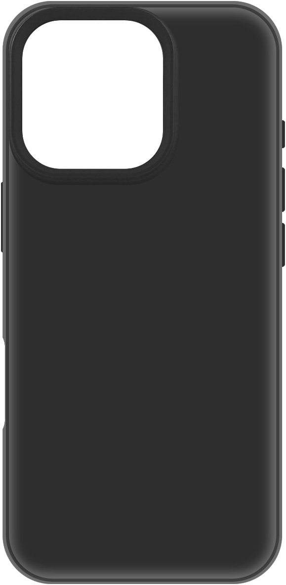KRUTOFF Silicone Case для iPhone 16 Pro (черный)