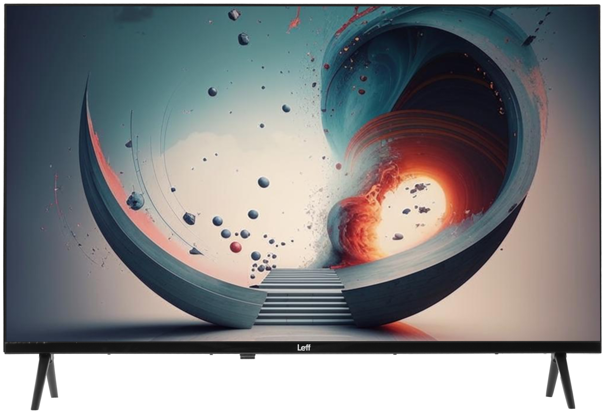 Телевизор Leff 32H680T (черный)