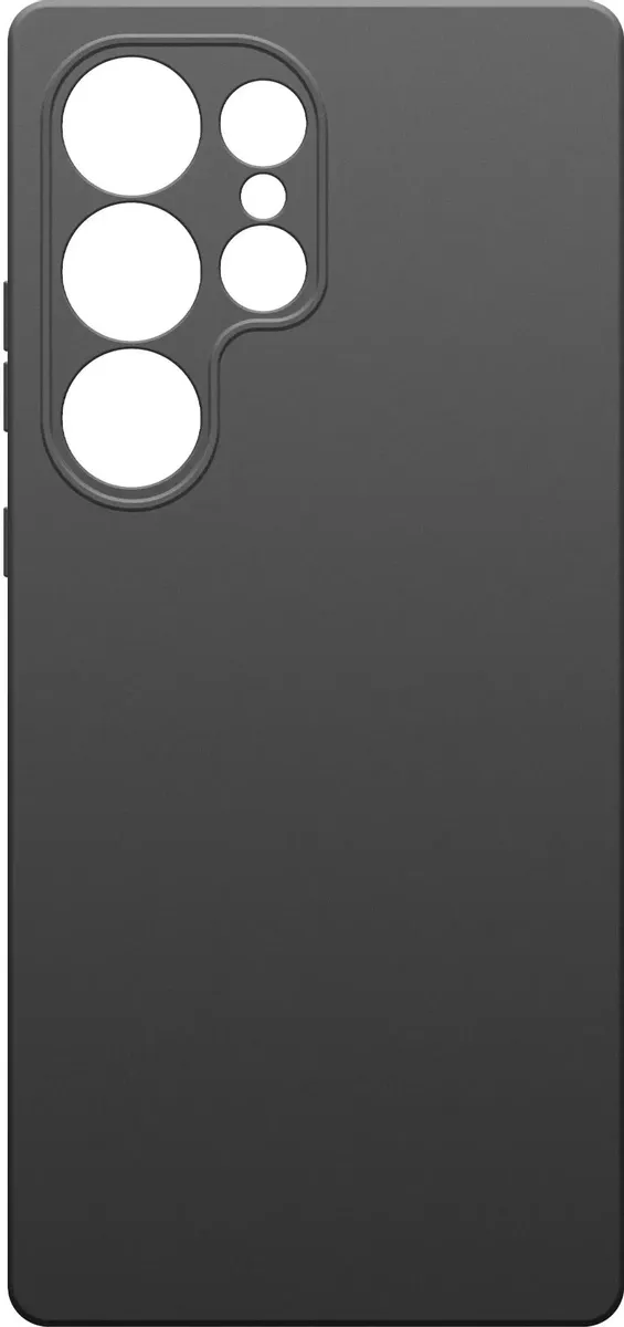BoraSco Silicone Case для Samsung Galaxy S25 Ultra (черный)